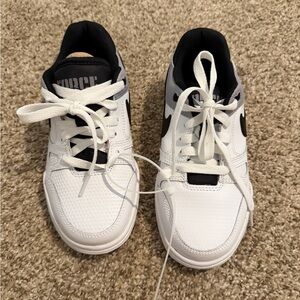 Nike Black and White Sole Sneakers